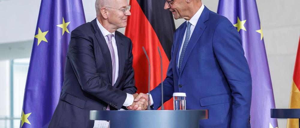 Der Banker Blessing soll im Auftrag des Kanzlers Investoren gewinnen.